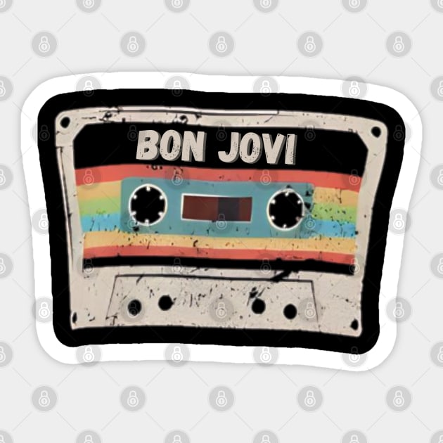 Bon Jovi Sticker by Zby'p